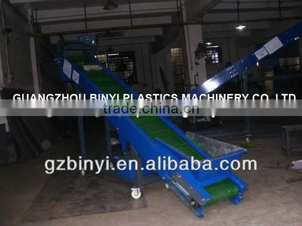 China High Quality PVC Magnetic Belt Conveyor for Metal Sheet Factory photo-2