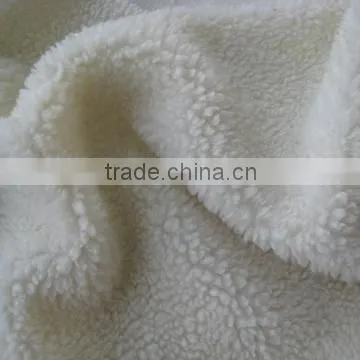 Sherpa Fabric / 100% Polyester Fabric/ Fake Lamb Skin