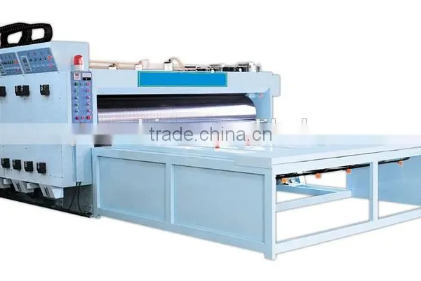High Speed Semi Automatic Corrugated Carton Printing Slotting Machine photo-3