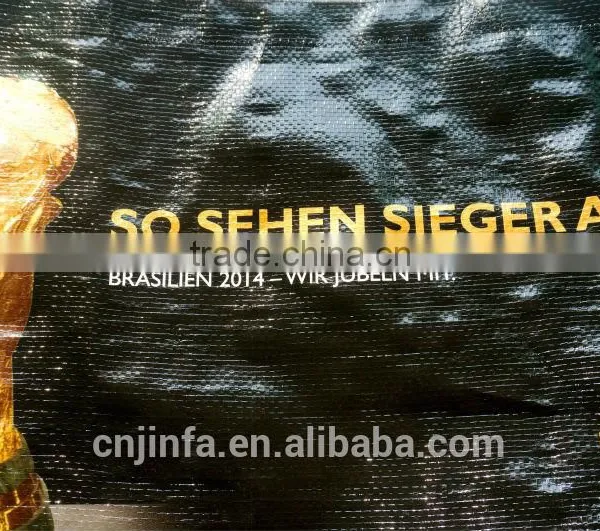 2014 Eco-friendly Hot Sale Promotional Woven Bag for German Football Match photo-2