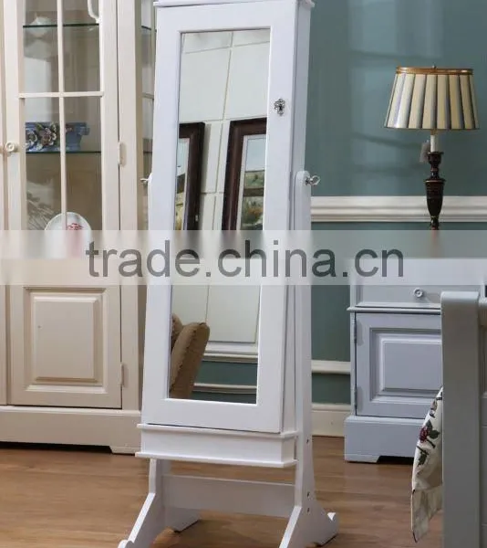 Jewelry Armoire With Distressed Finish photo-3