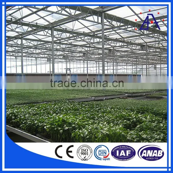 HOT!!! Aluminum Garden Greenhouse, Aluminium Profiles Greenhouse Quality Choice
