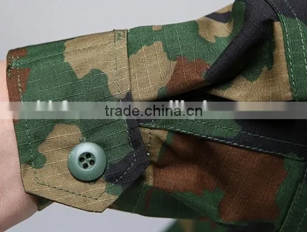 New Polygon Woodland Camo Polyester/ Cotton African Military Uniform photo-5