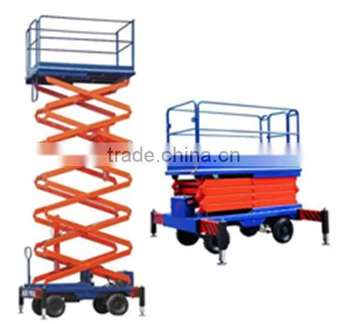 500kg Small Load Capacity Battery Operated Scissor Lift Platform photo-2