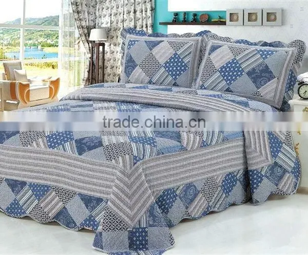 Luxury Bedspread Set Queen King Bedding 3pc Bed Set