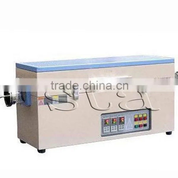 Compact Split Tube Furnace With Vacuum Flanges photo-5
