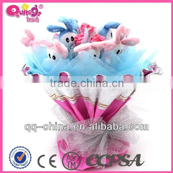 Rabbit Family Toys Plush Toy Bouquet