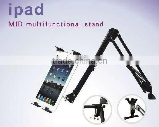 360 Rotating Aluminum Tablet Stand, for i Pad Stand for Bed photo-5