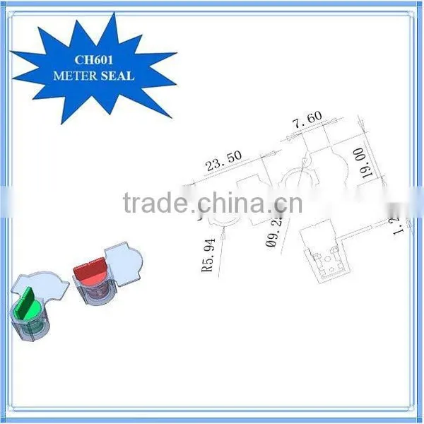 Gas/water/electric Meter Seal CH601 photo-2