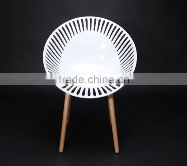 Whole Sale Outdoor Furniture Moon Chair With Wooden Leg Leisure Chair No 1554a photo-5