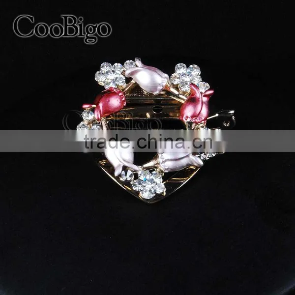 Fashion Jewelry Charming Lily Flower MC STONE Brooches Pin Women Gift Corsage Dresses Hijab Scarf Apparel Promotion Accessories photo-5