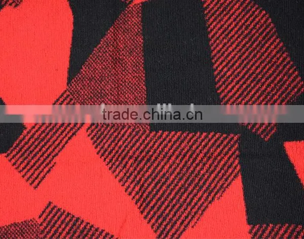 2016 Black and White New Jacquard Design Wool Blend Fabric for Woman's Overcoat Quality Choice photo-2