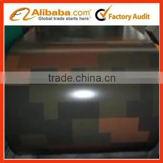 Superior Camflouge Pre-painted Galvanized Steel For Corrugated Roofing Making PPGI PPGL photo-4
