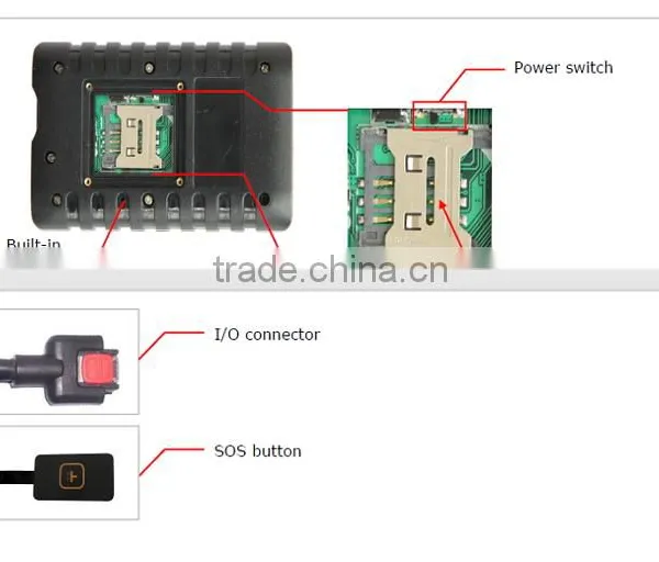 Sim Card Vehicle Gps Tracker Auto Vehicle Locating Gps Tracker Made in China photo-2