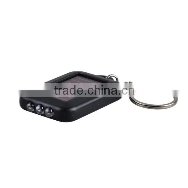 Solar Personalized Key Rings With UV 365-370nm LED Bulb Mini Keychain Lights Quality Choice photo-3