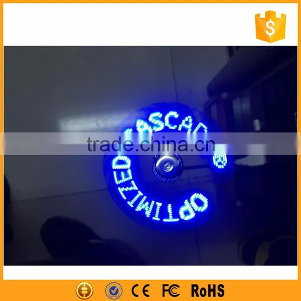 Fashionable Advertising Usb Driver Led Message Fan for Promo Gift Quality Choice photo-4