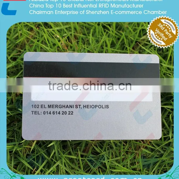 Plastic Membership Card With Signature & Magnetic Stripe photo-6