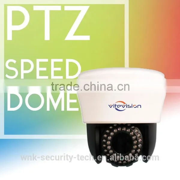 Vitevision Vandalproof 10x Mini IR High Speed Dome Camera of 360 Degree Cctv Camera Quality Choice
