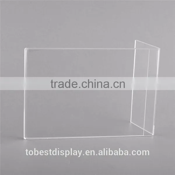 Acrylic Stand Menu Holder, Restaurant Menu Holder 5x6, Plastic Menu Holder photo-2