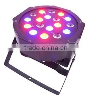 High Brightness Colorful Lighting Mini 18pcs 1W 4in1 RGBW LED Power Par Can Light photo-2
