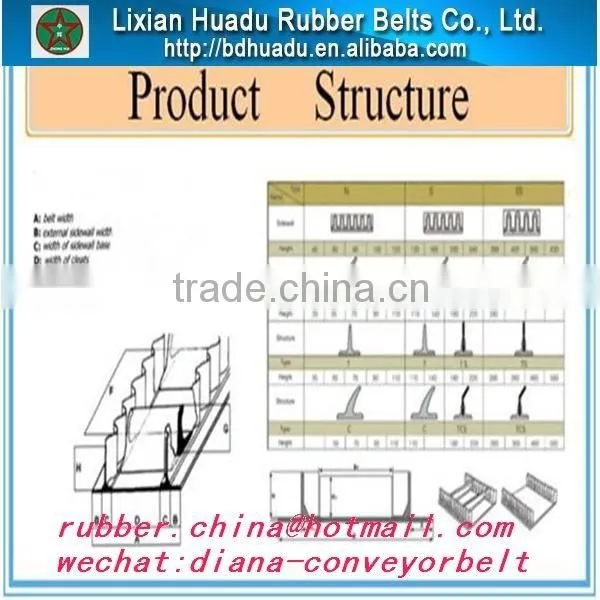 Supply High Strength Sidewall Conveyor Belting photo-5
