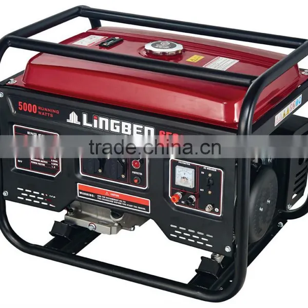 Lingben China 188F Yamaha Electric Generator 5kw OEM Price photo-3