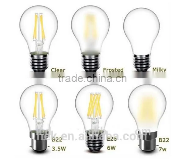 CE ROHS ERP 8W 800lm Led Bulb Filament E27 Led Filament Dimmable photo-2