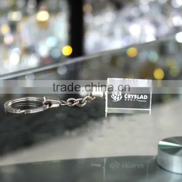 3d Mini Crystal Gift Glass Keychain photo-3