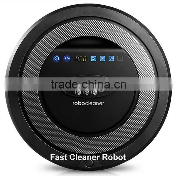 Remote Control and Self Charge Multifunction Robot Vacuum Cleaner China With UV Light, Schedule, Super Suction