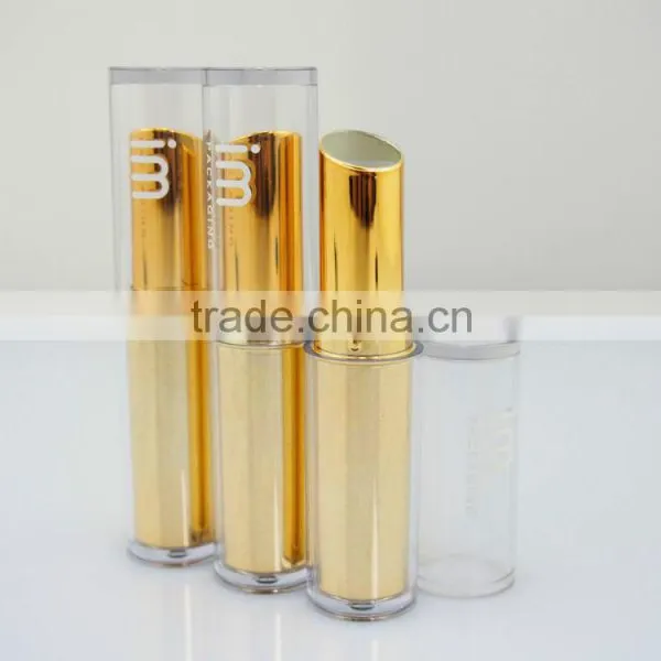 MINI Shiny Pink Empty Girls Lipstick Tube photo-2