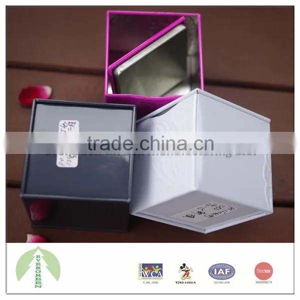 Wholesale 6.35*6.35*6.40cm Exit Mold Tin Packaging With Double Lid photo-4