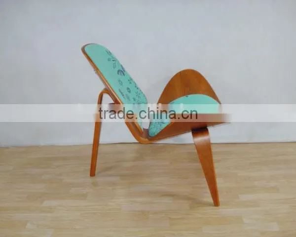 Wood Furniture Wegner 3 Legs CH07 Shell Chair for Hotel / Living Room photo-2