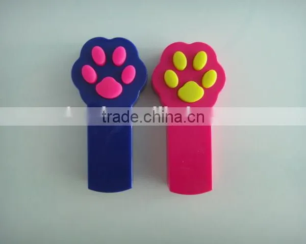 New Arrival Funny Cats Pets Toy LED Laser Lazer Pointer Pen Light With red laser dot