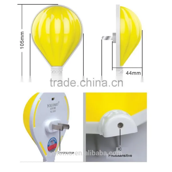 Sensor Control Led Night Light Wall Lamp Bedroom Sleep photo-2