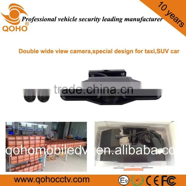 Double Lens Wide Angle Car Camera With 130 Degree Viewing Angle for Rear and Front Road Viewing photo-4
