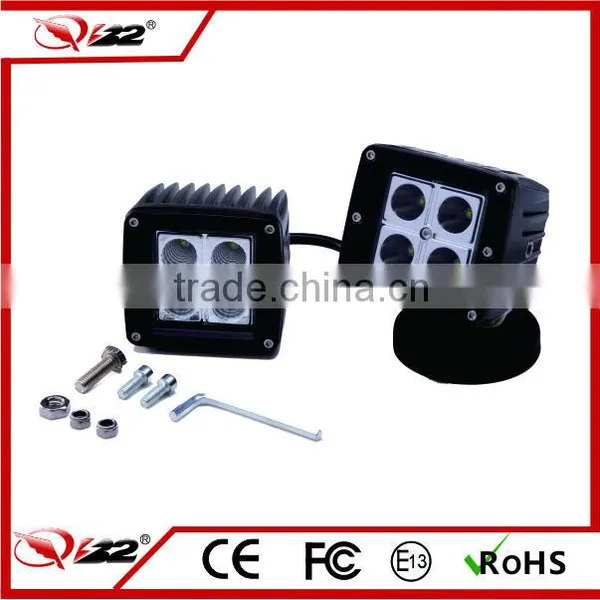 Waterproof 2015 New Products Car Auxiliary Lighting 15W/16W Square Spot/flood LED Work Light 12v 24v photo-5