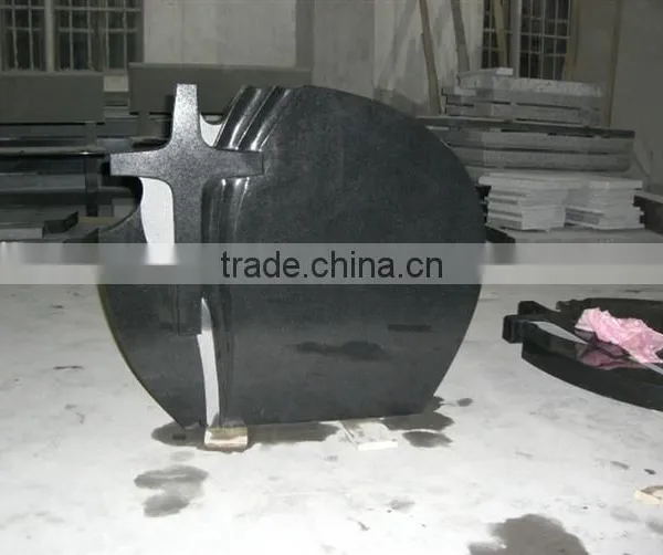 Shanxi Black Granite Headstone photo-4