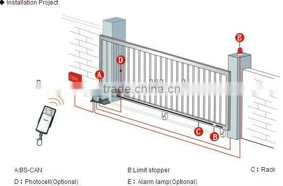 Sliding Gate Opener, TM-G22CB photo-2