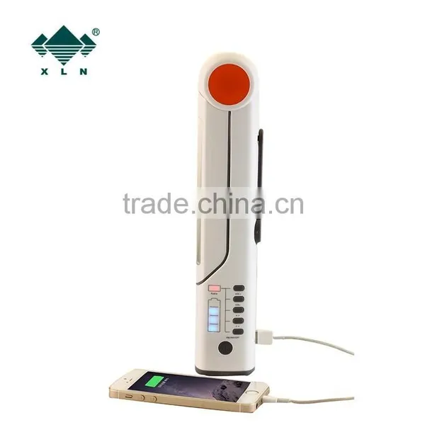 2016 Newest High Brightness LED Desk Lamp Dynamo Torch Also Called Multifunction Solar Office Desk Lamp With FM Radio and USB photo-4