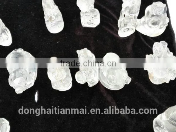 Wholesale Beautiful Quartz Crystal Samll Size Bear photo-3