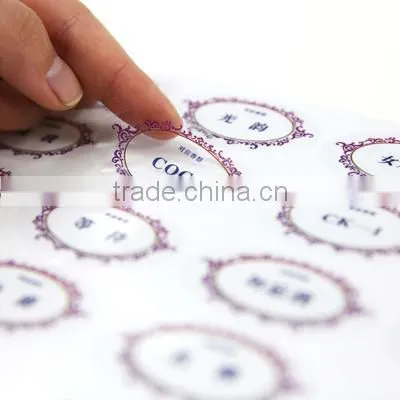 80g Art Paper OEM Self Adhesive Barcode Shipping Label Sticker photo-4
