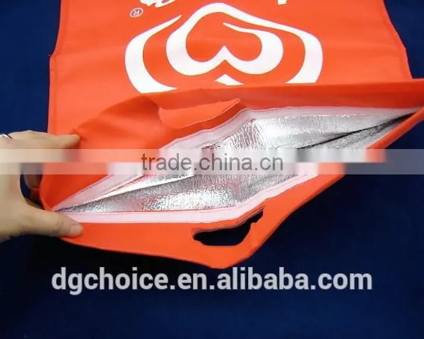 High Quality Reusable 100% Non Woven Bag With Silver Lining photo-2