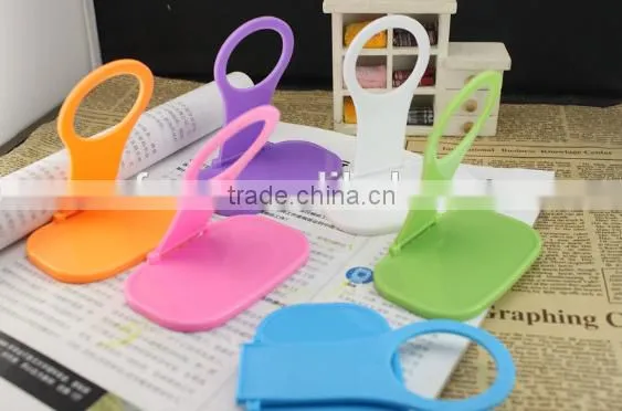 Hot Selling Plastic Folding Mobile Phone Charging Rack photo-3