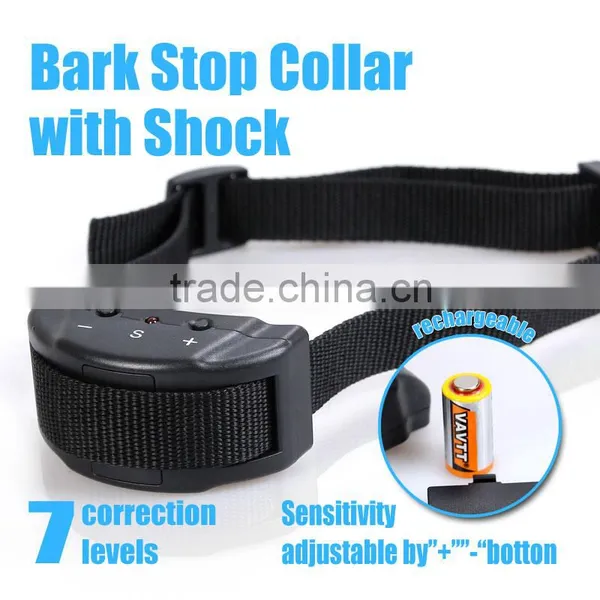 Hot Sale No Bark Collar Wholesale Dog Anti Bark Collar Manufacturer photo-2