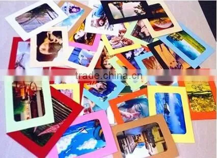 Multi-Color DIY Hanging Paper Photo Frames Set of 10 photo-2