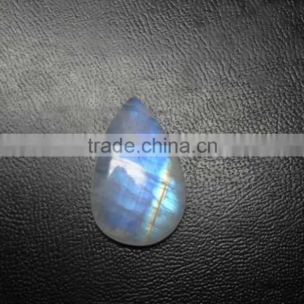 Blue Flashy Moonstone With Pear Shape photo-3