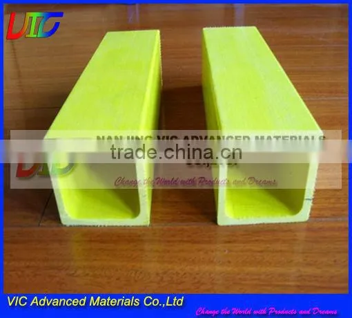 Fiberglass Epoxy square Pipe,Electric Insulation,UV Resistant