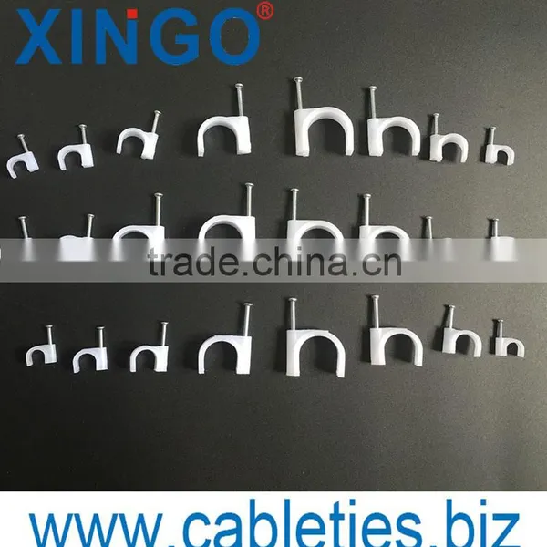 Flat Cable Clip Wire and Cable Fixing Clip Plastic Clips