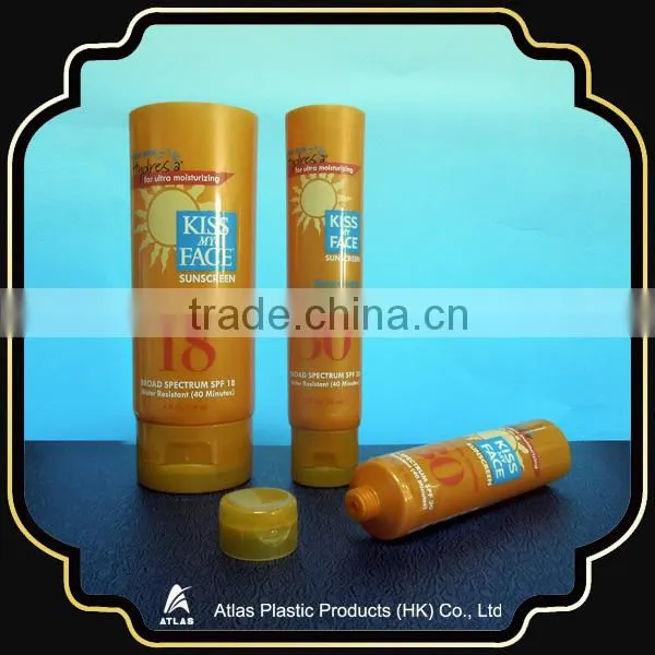 D19&30&50 Sunscreen Plastic Cosmetic Tube