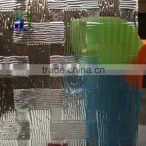 Obscure Glass Clear Patterned Glass With Various Styles photo-6